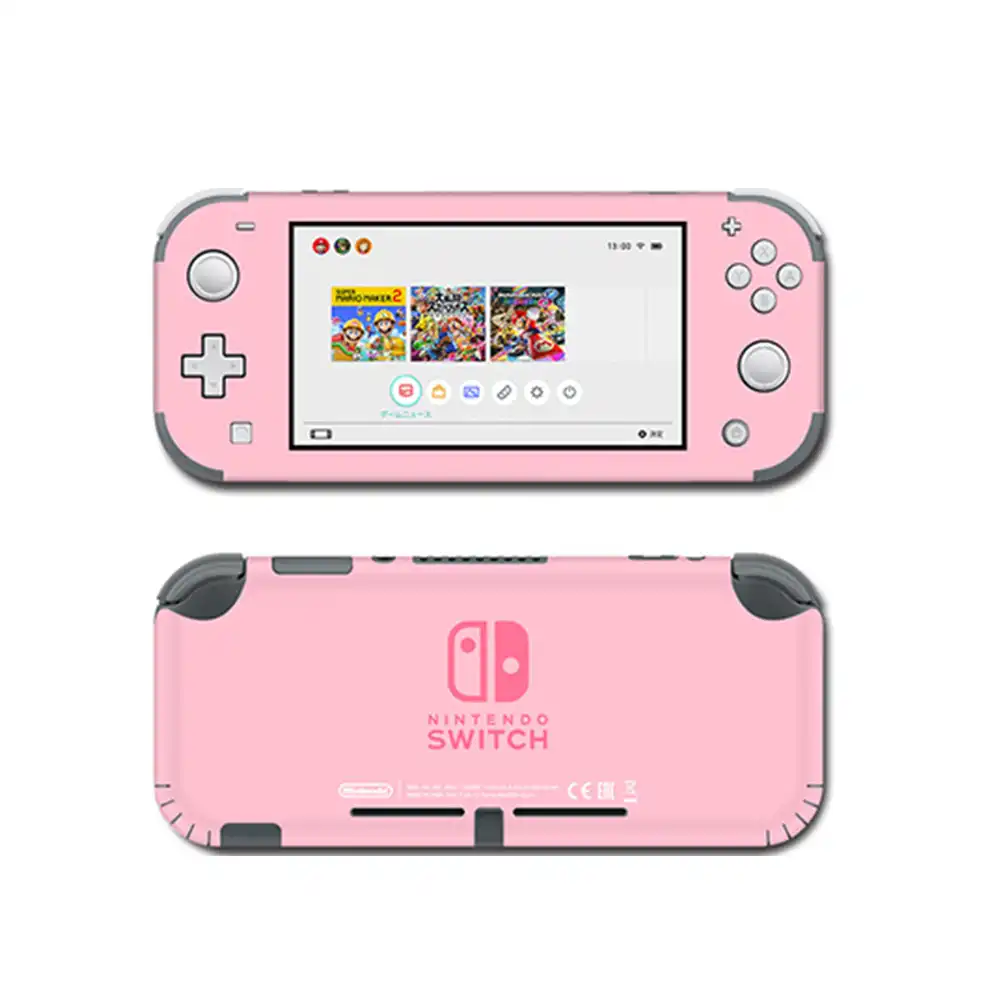 Pastel Pink Nintendo Switch Lite Skin