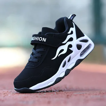 

New Sports Boys Shoes Shock Absorption Outdoor Walking Sneakers Anti-Slip Running Sports Children Shoe Cool Kids Sneakers Shoes