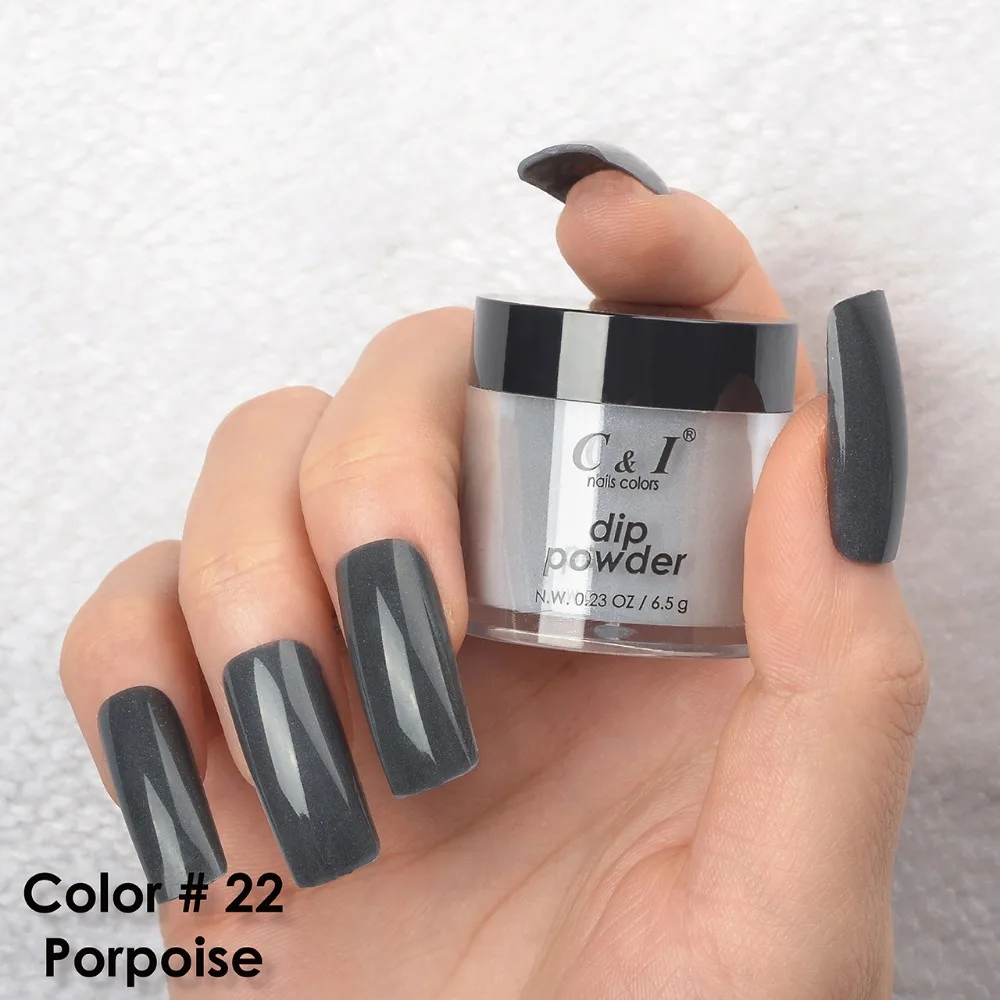 C&I Mini Dip Powder Color # 22 Porpoise 2