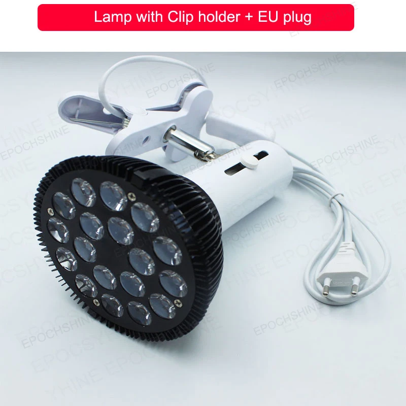 Профессиональный красный светодиодный терапевтический светильник, облегчающий боль, прибор для ухода за кожей, штепсельная вилка США/ЕС, терапевтический светильник - Испускаемый цвет: with holder EU plug