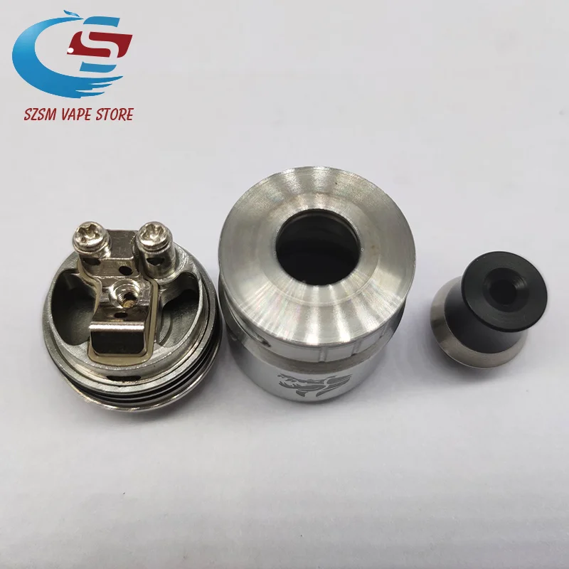 Электронная сигарета Ammit MTL RDA Ремонтопригодный распылитель для капель воздуха 22