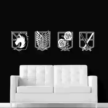 

Attack on Titan Wall Sticker Anime Car Decal Vinyl Stickers Decor Home Decoration Anime Attack on Titan Wall Decal