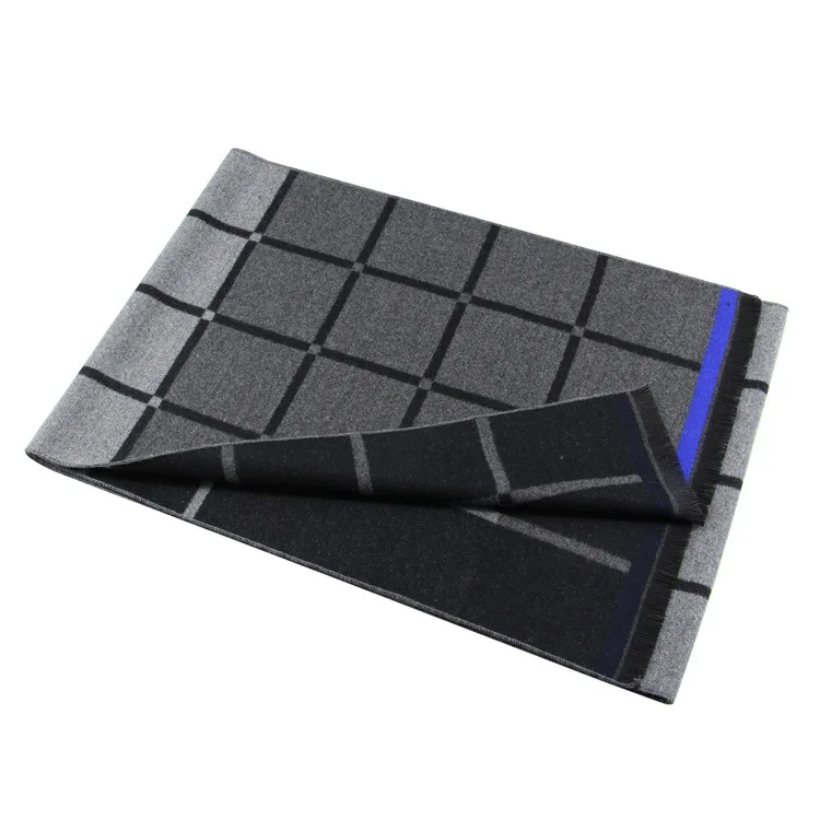 Повседневный дизайнерский Мужской Хлопковый шарф, роскошный брендовый стильный Зимний Теплый мягкий шарф, шарфы унисекс