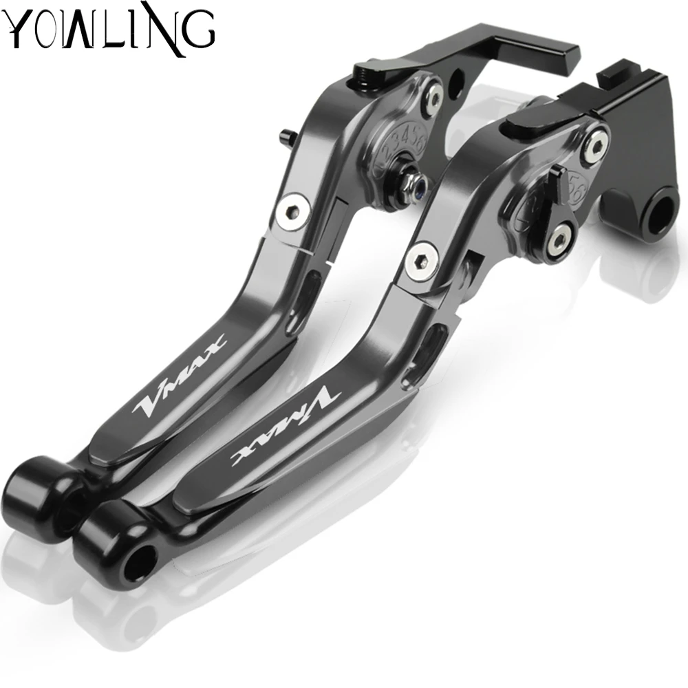 For Yamaha VMAX V-MAX V MAX 1200 2010 2011 2012 2013 2014 2015 2016 Motorcycle Accessories Handle Brake Clutch Levers VMAX1200 | Автомобили
