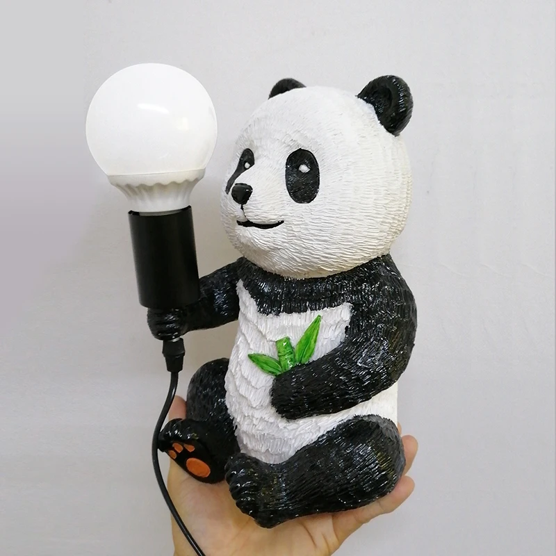Panda LED Cartoon Candeeiro de mesa Luminoso