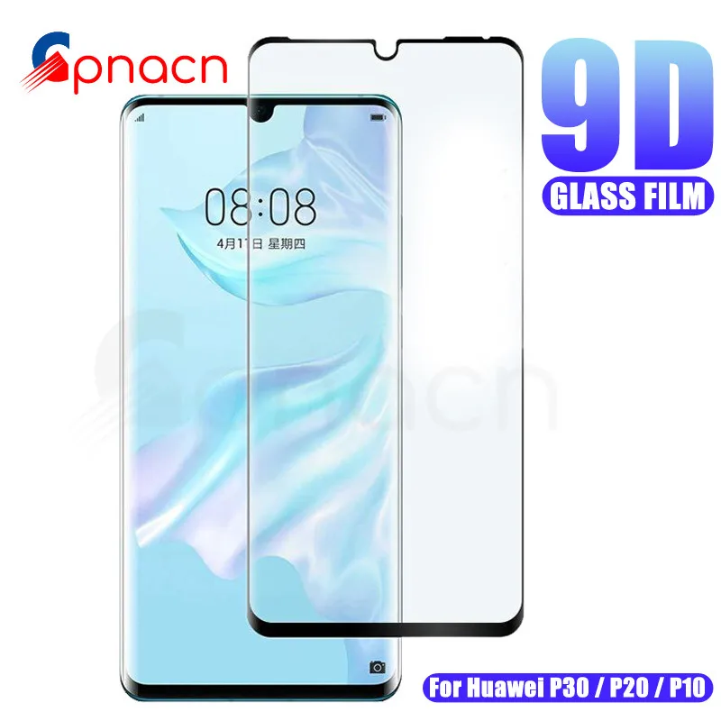 

9D Protective Glass on For Huawei P30 P20 Pro P20 P10 Lite Plus Screen Protector Huawei P Smart 2019 Tempered Glass Film Case