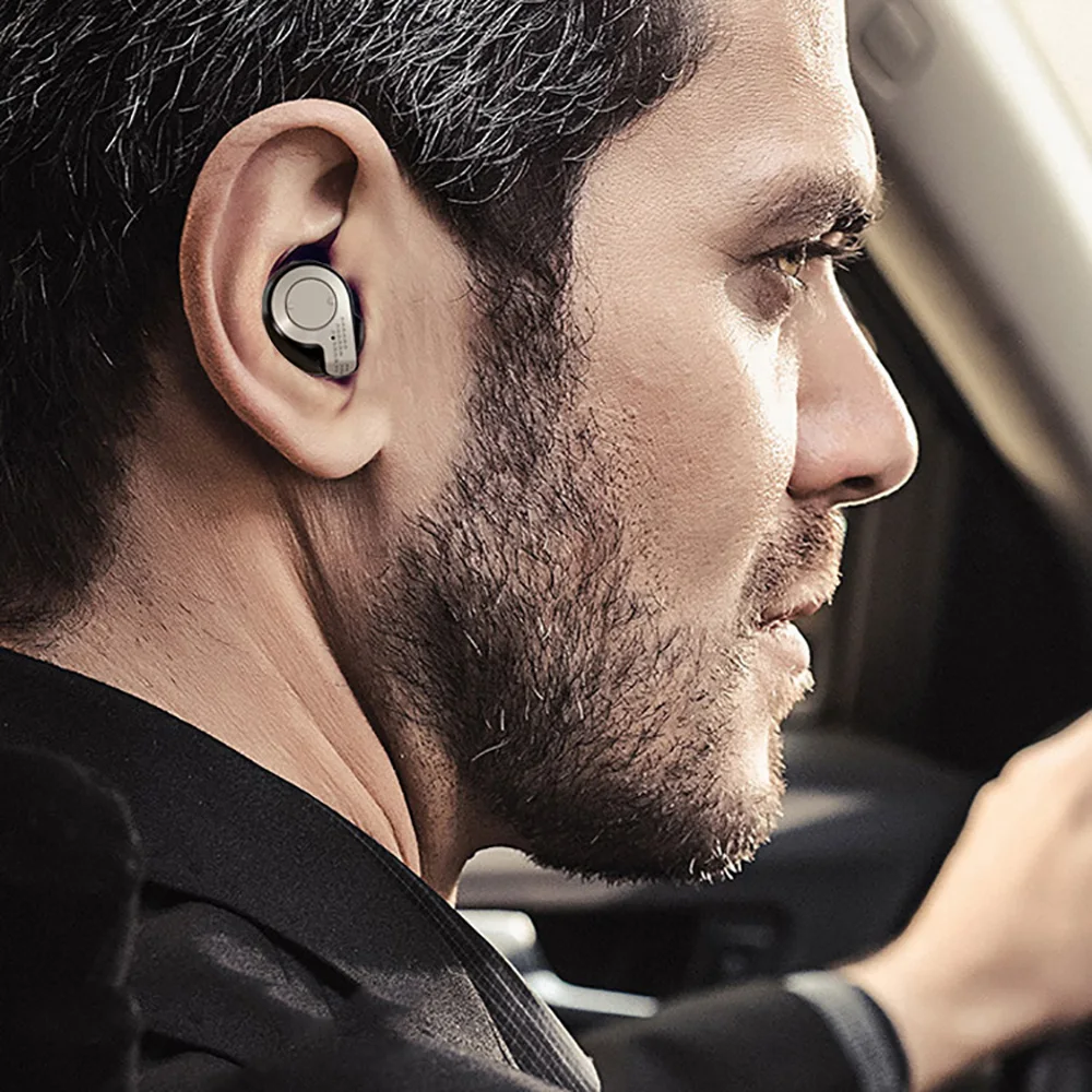 TWS V5.0 Bluetooth наушники бинауральные B8 беспроводные Bluetooth наушники с зарядным устройством 2200 мАч