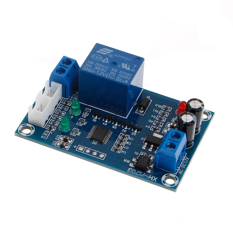 

HOT-Xh-M203 Full Automatic Water Level Controller Pump Switch Module Ac/Dc 12V Relay Sensors