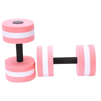

2 Pc Fitness Swimming Eva Floating Dumbbell Water Aerobics Aquatic Barbell Fitness Exercise