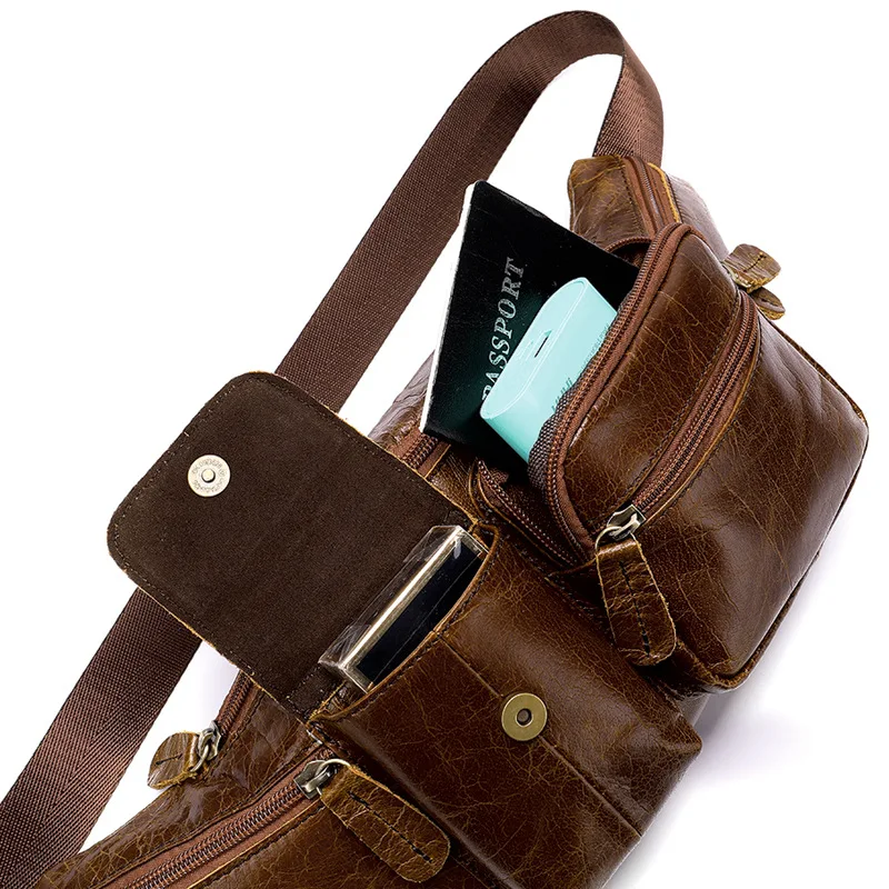 Aimeison поясная сумка из натуральной кожи, поясная сумка, сумка для телефона, сумка для путешествий, поясная сумка для мужчин, маленькая поясная сумка, кожаный чехол
