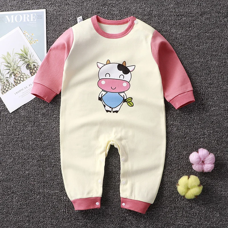 Hot Sales Baby Clothes Set Spring and Summer bodysuit Baby Boy Jumpsuit Baby girls Rompers Onesies Long Sleeve  Clothing Pajamas cheap baby bodysuits	 Baby Rompers