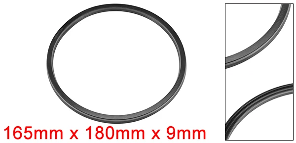 Uxcell 1 шт. гидравлическое уплотнение поршневого вала USH уплотнительные кольца для гидравлической и возвратно-поступательной среды черный 27 размеров