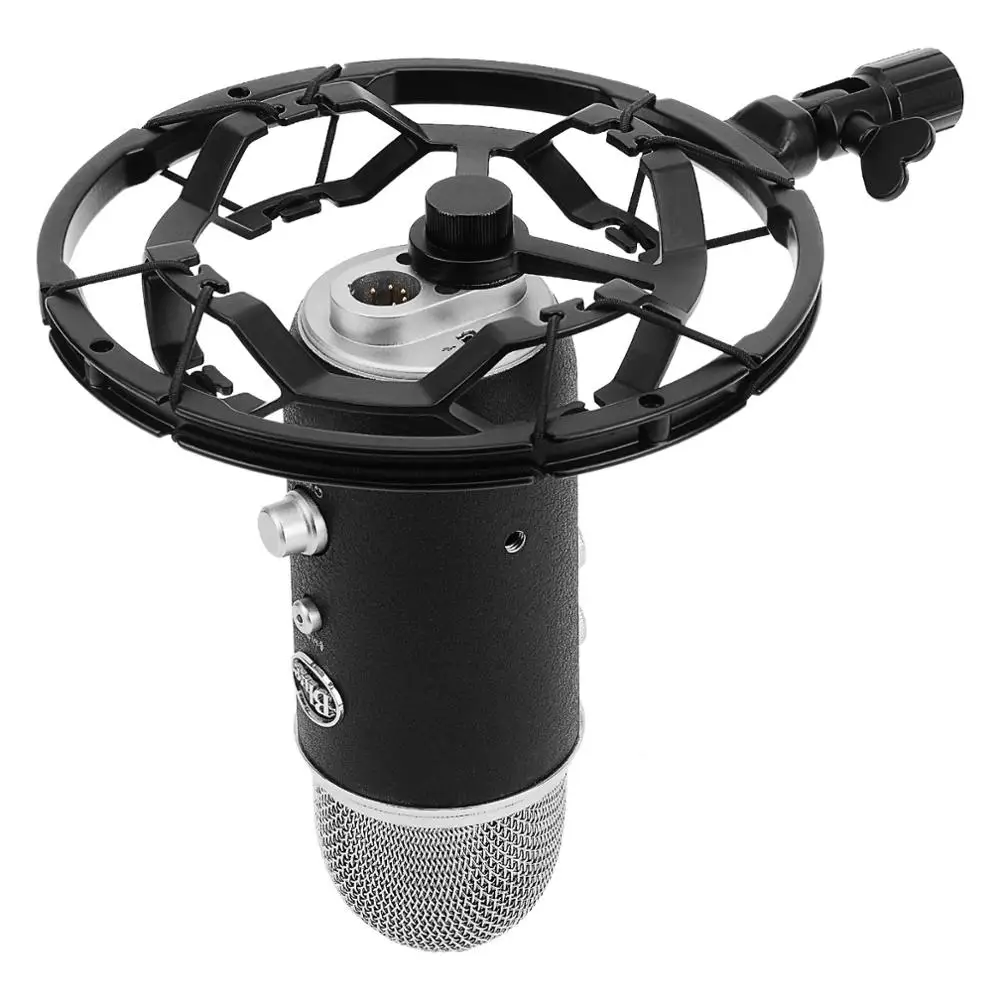 Soporte de micrófono para reducción de vibración, accesorio ligero y portátil para grabación de estudio
