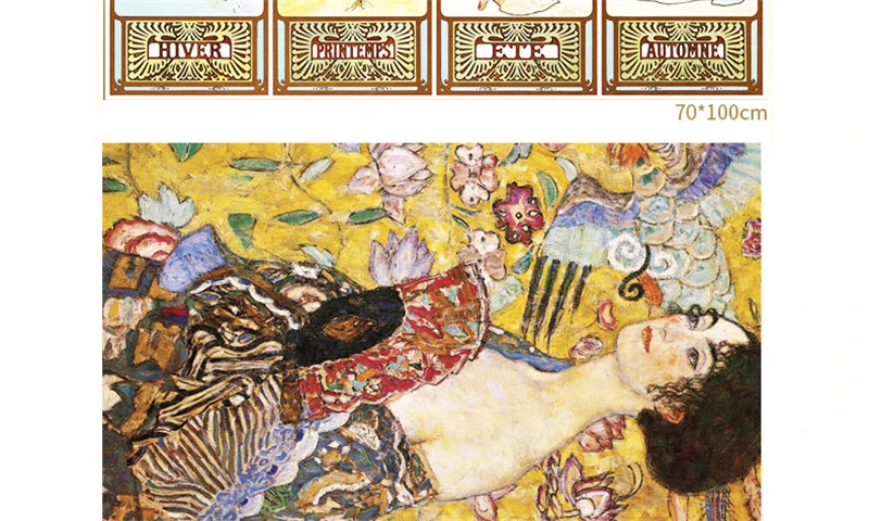 Paper 2000 pieces Adult Puzzle world famous painting Jigsaw puzzles Education toy gifts for children home decoration