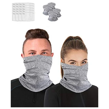 Neck Gaiter Bandana 24Pcs Verminderen Vervuiling Half Balaclava Hoofddeksels Halsbeenkap, Hoofd Wrap Multifunctionele Hoofd Sjaal