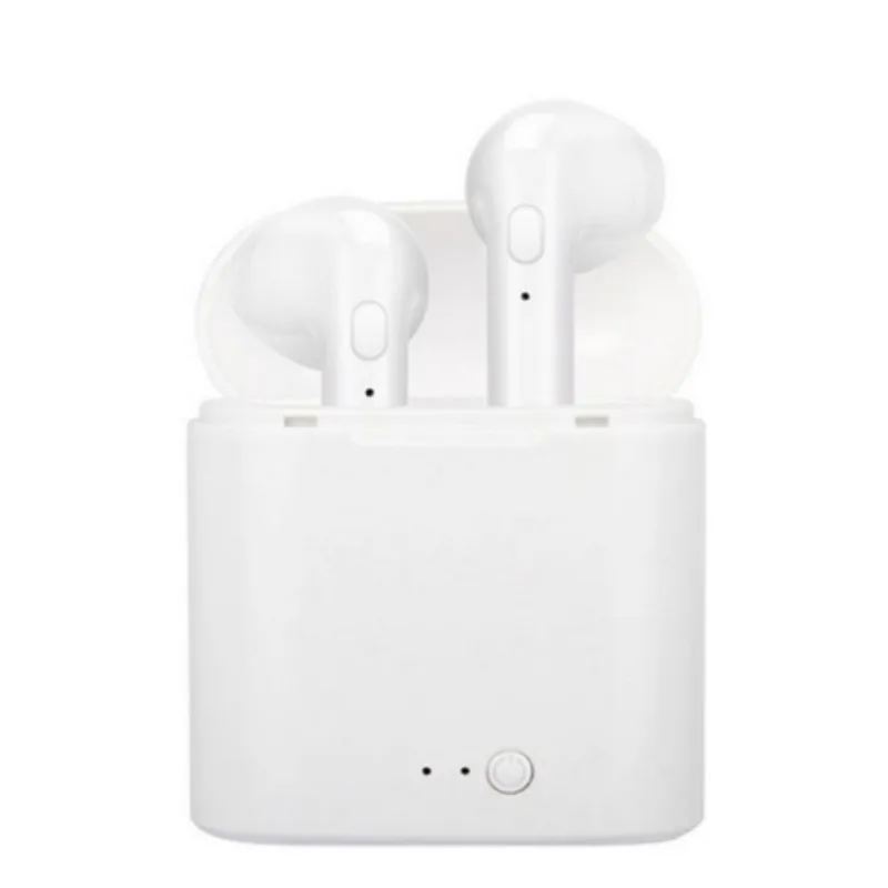 I7s TWS мини беспроводные Bluetooth наушники, стерео наушники, гарнитура с зарядным устройством, микрофон для всех смартфонов