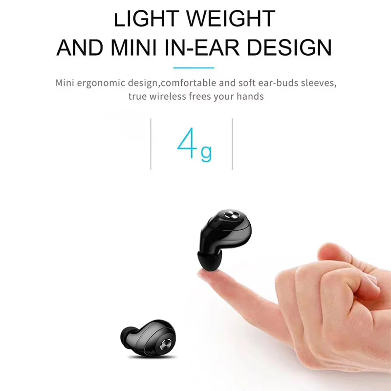 Luphie Mini Dual V5.0 TWS беспроводные наушники Bluetooth наушники 3D стерео звук наушники с двойным микрофоном и зарядным устройством
