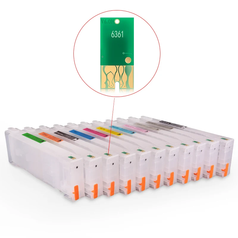 T6361-T6369 T636A T636B Cartridge Chip Permanent Chip ARC For Epson Stylus Pro 7700 9700 7890 9890 7900 WT7900 9900 Printer cartridge chip