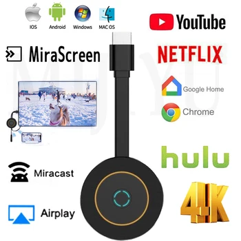 

MiraScreen G10 5G WiFi 4K TV Stick anycast Miracast for ios Android TV Dongle Receiver anycast DLNA Airplay TV STICK for Chrome