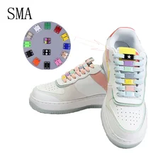 2pcs/pair Shoelace Buckle Metal Shoelaces AF1 Shoelaces buckle Accessories Metal Lace Lock DIY Sneaker Kits Metal Lace Buckle