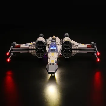 

LED Light Kit For Star War Series X-Wing Star fighter Lighting Set Compatible With 75218 (NOT Include The Model)