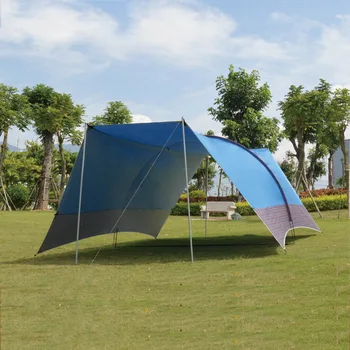 

8+ Person Large Outdoor Awning Tent Barbecue Awning Beach Sunshade Garden Car Camping Tarp Tent Awning Sunshade