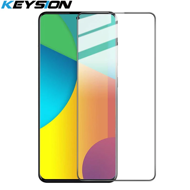 

KEYSION Tempered Glass for Samsung Galaxy A71 A51 S10 S9 S8 Screen Protector Phone HD Glass for Samsung S20 Plus S20 Ultra M30S