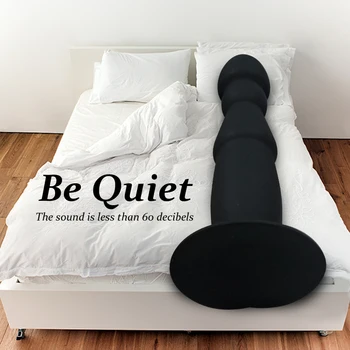 Vibrating Butt Plugs Vibrator Prostate Massage Rotation Beads Wireless Remote Control Anal Plug Sex Toys For Man/Women Adults 3