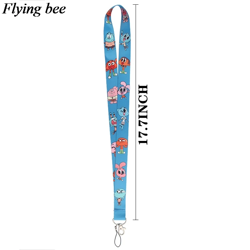 Брелок Flyingbee с креативной тематикой ремешок для телефона мультяшный шейный