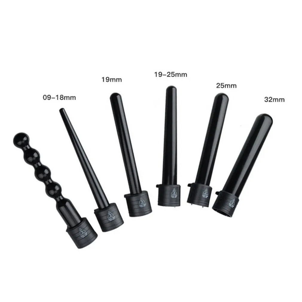 Multifunctional 6 In 1 Ceramic Rotating Hair Curler Hair Curling Roller Wand Hair Curler Fashion Styling 1 Multifunctional 6 In 1 Ceramic Rotating Hair Curler Hair Curling Roller Wand Hair Curler Fashion Styling 2