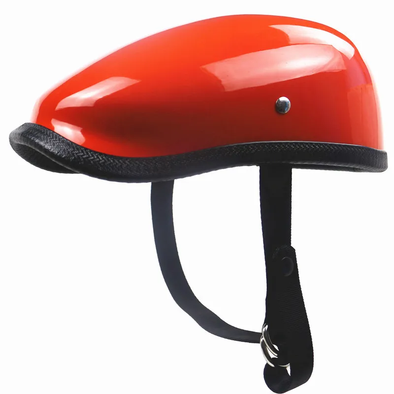 

Japanese Style Moto Helmet Vintage Beret Style Motorcycle Helmet Light Weight Moto Helmet Fiberglass Shell Bike Capacete Moto