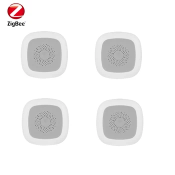 

Zigbee Temperature & Humidity Sensor Smart Home Smart Detector 4pcs/lot Work with Home Assistant Zigbee2mqtt