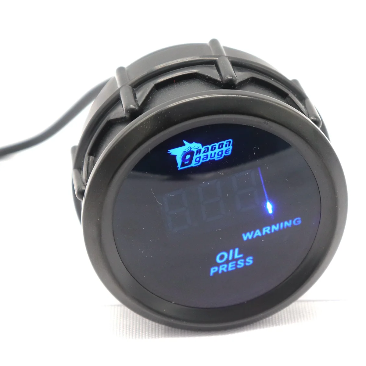

Cross Border Hot Sales Car Race Car Modified Oil Pressure Gauge Blue Digital 12V Applicable Comes with Sensor