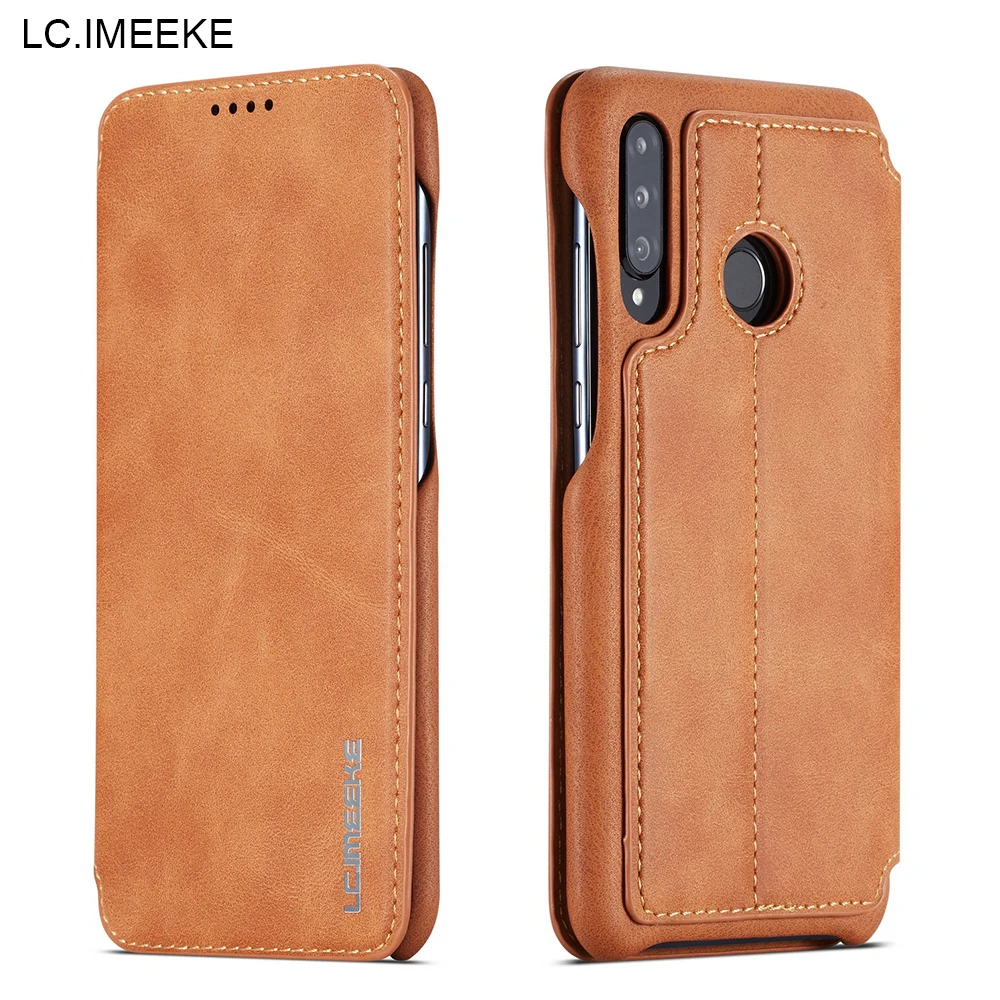 Роскошный Ультратонкий кожаный чехол книжка для Huawei P40 P30 Pro P20 Lite|Бамперы| |