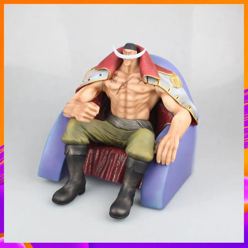

ONE PIECE Edward Newgate White Beard Sea Thieves Sofa RETAIL BOX GK Statue Anime PVC Action Figure Collect Model Toy M3151