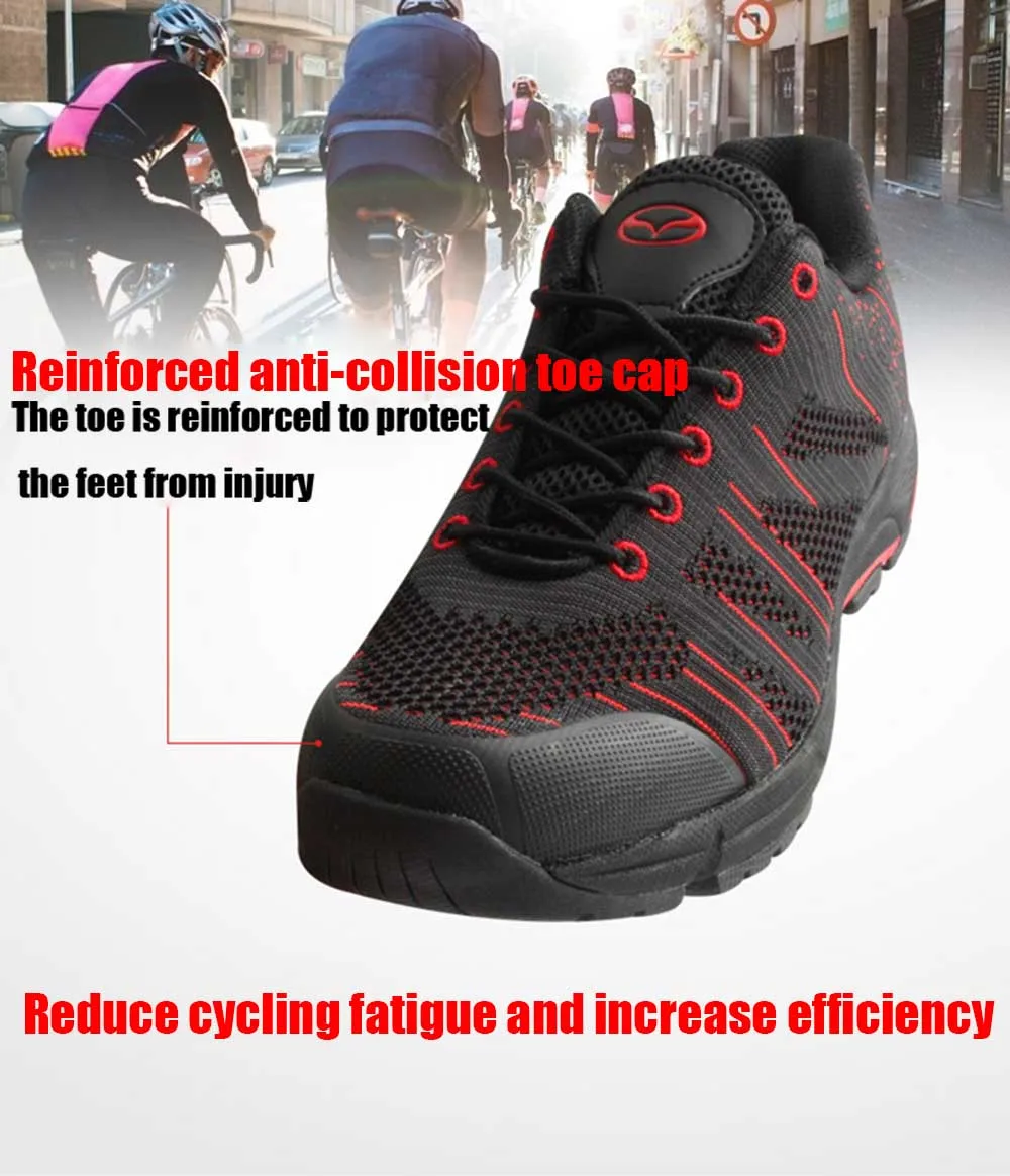 Tiebao Cycling Shoes Sapatos ciclismo MTB chaussure vtt men Non-slip Mountain Bike Breathable Athletic Bicycle Shoes
