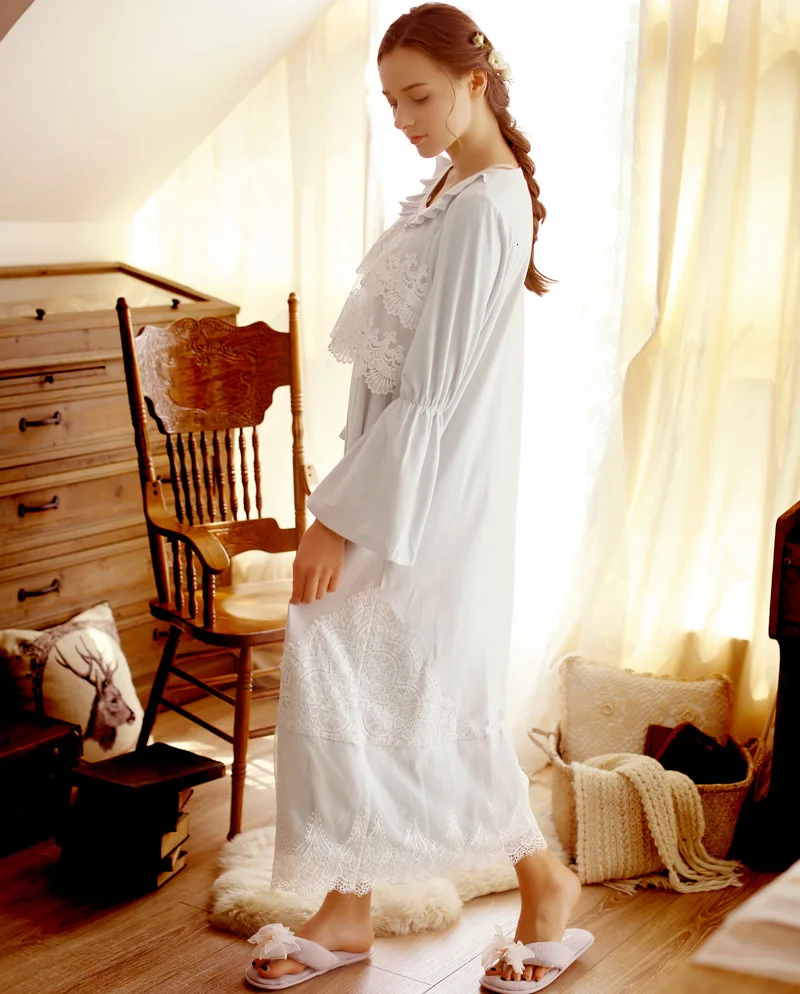 Пижамы Ночная рубашка для женщин длинные сна Lounge ночное Домашняя платье для женская ночная рубашка
