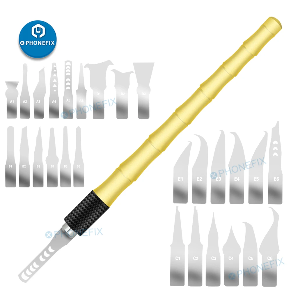 Набор инструментов для удаления клея 28 шт./компл. мобильный телефон печатных плат