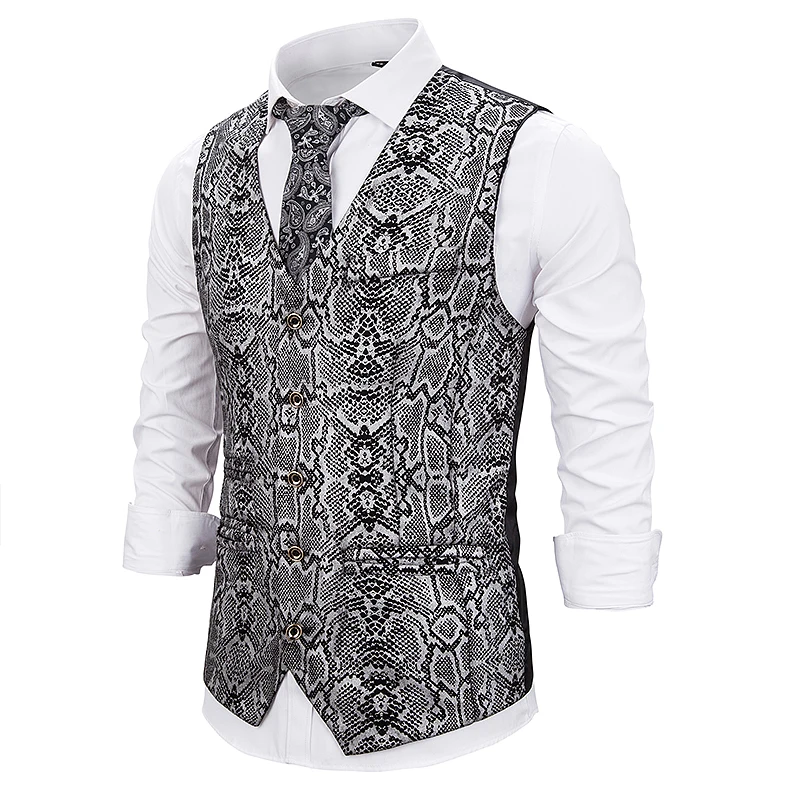 PUIMENTIUA New Male Gold Steampunk Slim Fit Single Breated Wedding Sleeveless Slim Fit Vests For Men Single Buttons Waistcoat PUIMENTIUA New Male Gold Steampunk Slim Fit Single Breated Wedding Sleeveless Slim Fit Vests For Men Single Buttons Waistcoat