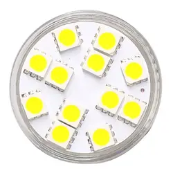 Бесплатная доставка! 12LED MR11Glass крышка blub лампы 5050 SMD 12VDC затемнения белый теплый/белый 2 шт./лот