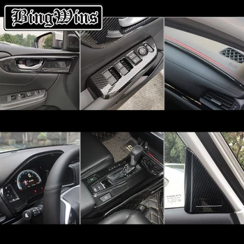 

BeingWins For Honda Crider 2019 Left Hand Drive Interior Gear Door Handle Rear Cup Glove box handle Cover Trim Sticker