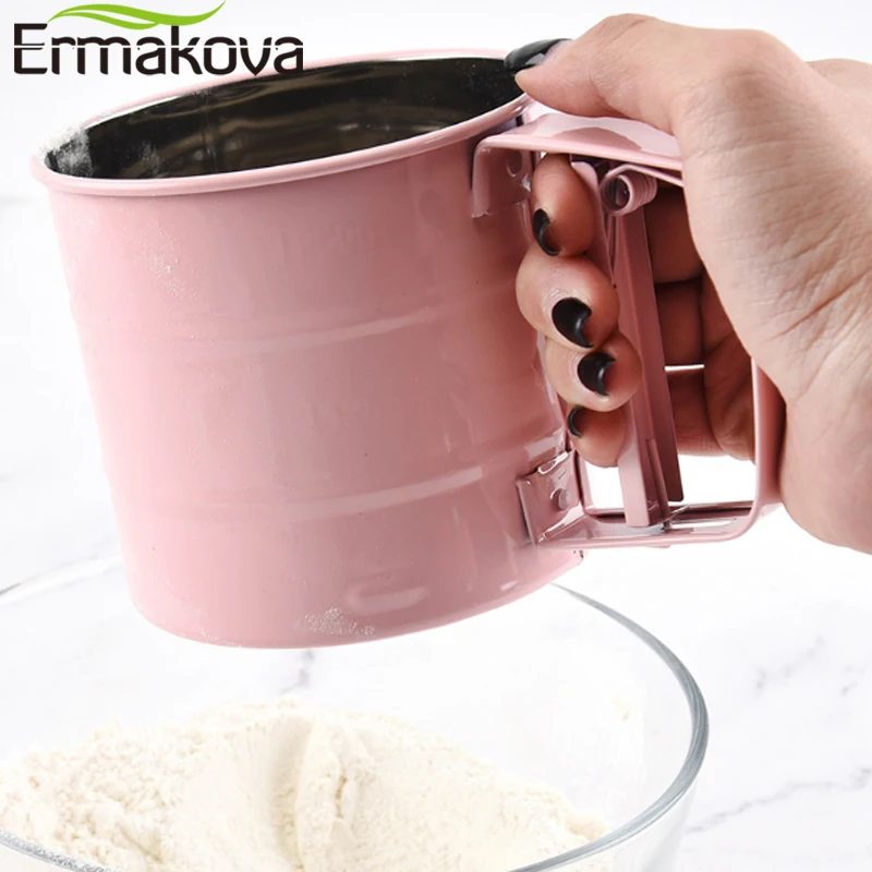 Ермакова мукомольное сито из нержавеющей стали ручной порошок Мука Сетчатое для