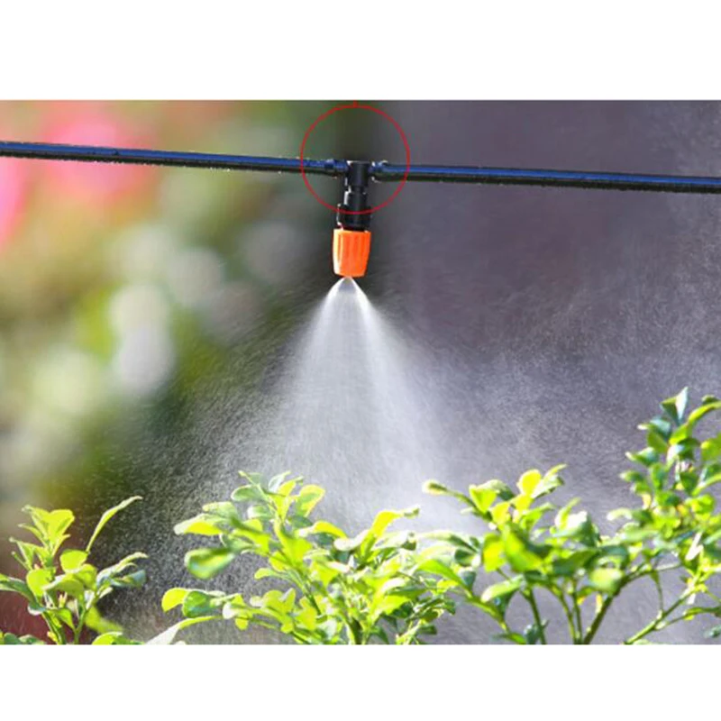 

10pcs Three Way Barbed Garden Water Connectors Garden Irrigation Hose Tee Garden Agriculture Irrigation Accessories