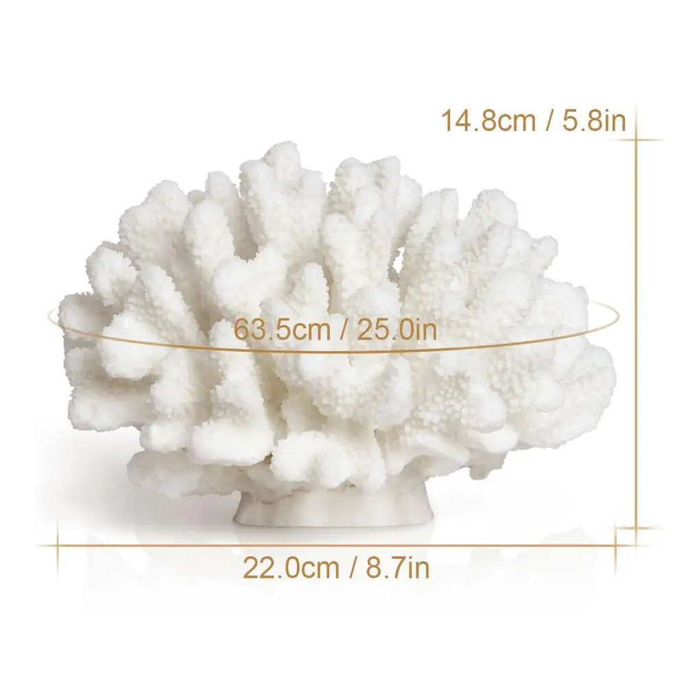 White Coral Sculpture Home Decor Stylish Decorative Accent Coral Flower Sea Beach Decoration Statues White Coral Sculpture Home Decor Stylish Decorative Accent Coral Flower Sea Beach Decoration Statues