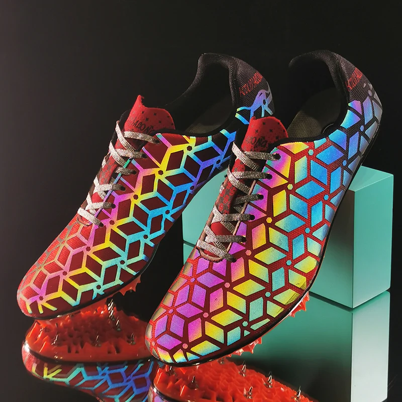 Новое поступление унисекс трековые и полевые шипы красные синие для больших