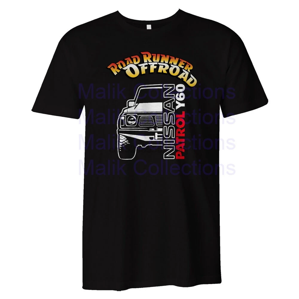 Nissan Patrol Y60 Road Runner внедорожный логотип Футболка размер S до XXXL | Мужская одежда