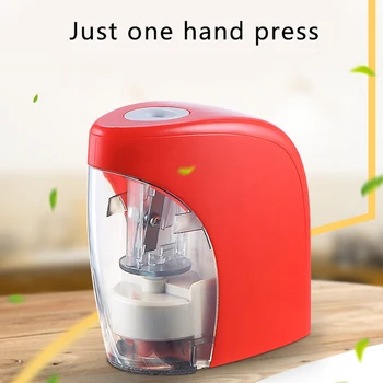 

1 Piece Electric Pencil Sharpener USB Rechargeable Auto Stop Portable Pencil Sharpener New Year Students Gift
