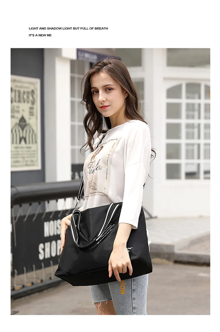 Bandolera de nailon con asa superior para mujer, de hombro de gran capacidad, de diseñador, para verano, 2021|Bolsos de hombro| - AliExpress