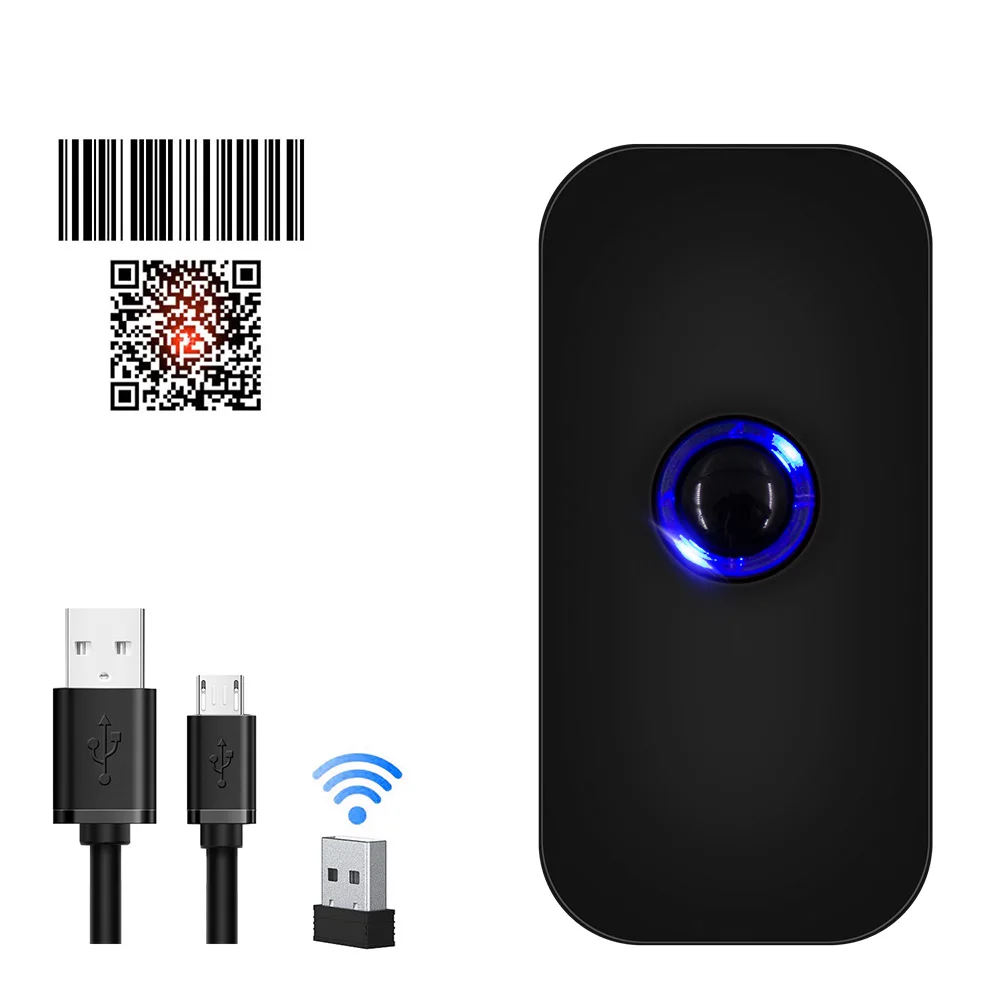 Сканер штрих-кода Symcode 1D/2D Bluetooth 2 4 ГГц 16 м | Компьютеры и офис