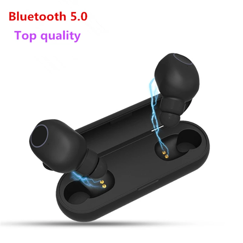 

New Top TWS 5.0 Wireless Bluetooth Earphone Headphone 3D Stereo Sport Headsets Wireless Earbuds With Dual Microphone PK airdots